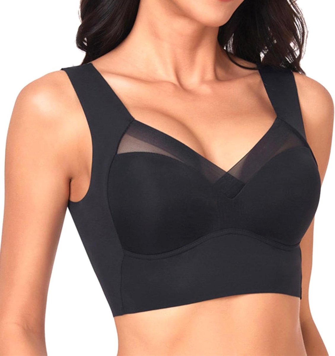 Allecto Plus - Postuurcorrectie BH voor vrouwen | Comfortabel en naadloos | Push-up postuurcorrectie BH met rugondersteuning