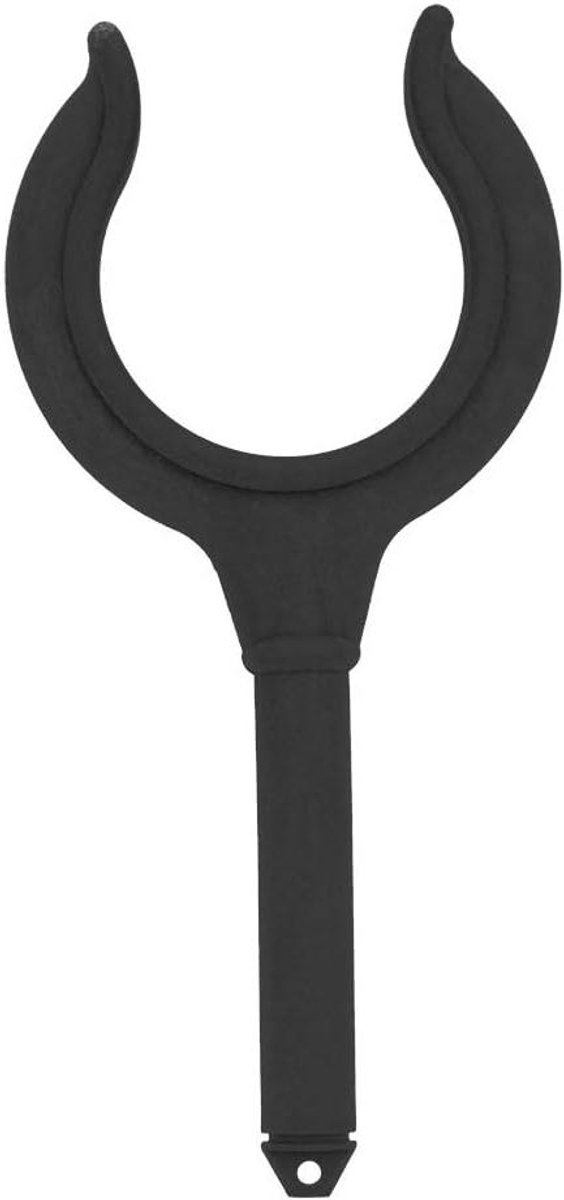 Allecto Plus - 2 stuks hengelhouder slot voor kayak boot - zwart geel - geschikt voor kano marine - rubberboot