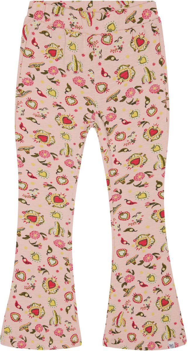 Noppies Legging Northbrook - Hearts pattern Pink - Maat 92