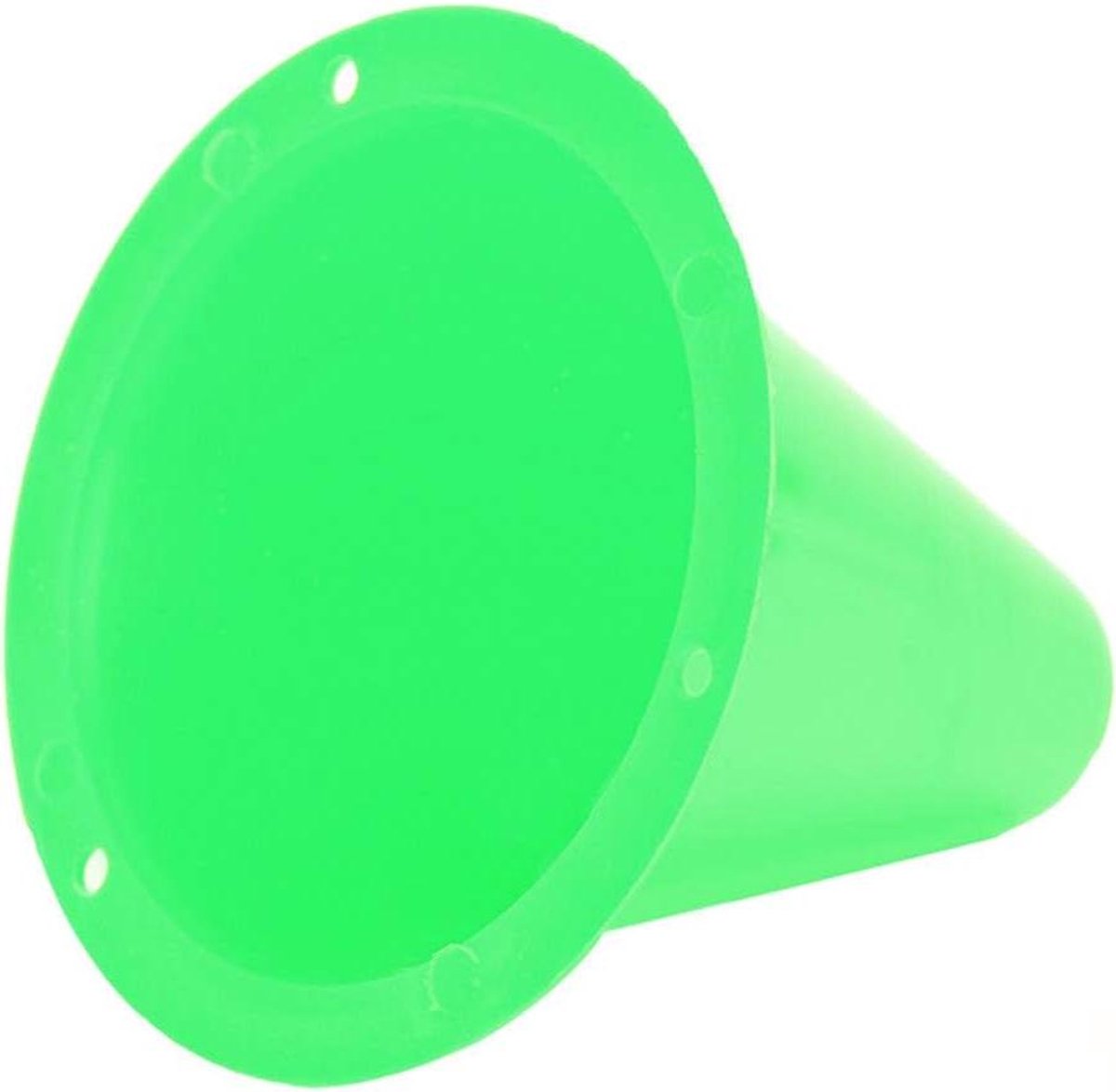 Allecto Plus - 10 stuks voetbalmarkeringen voor sporttraining en verkeerskegels voor kinderen, thuisgymnastiek en voetbal