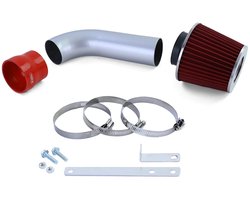 Cold Air Intake Sport Luchtfilter Rood Sportluchtfilter Geschikt Voor BMW 5 Serie E39 (525i / 528i / 530i)