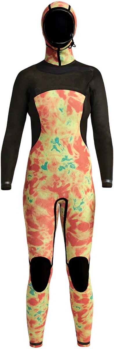 Xcel Dames Comp X 5.5/4.5mm Met Capuchon Borst Ritssluiting Wetsuit XW