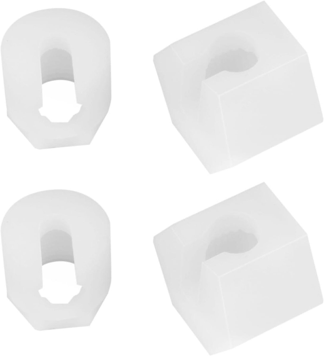 Allecto Plus - 4 stuks Soda Machine vervangingsnoot met compatibiliteit voor Sodastream, Jet, Spirit, Crystal, Terra Duo 1.0 & 2.0