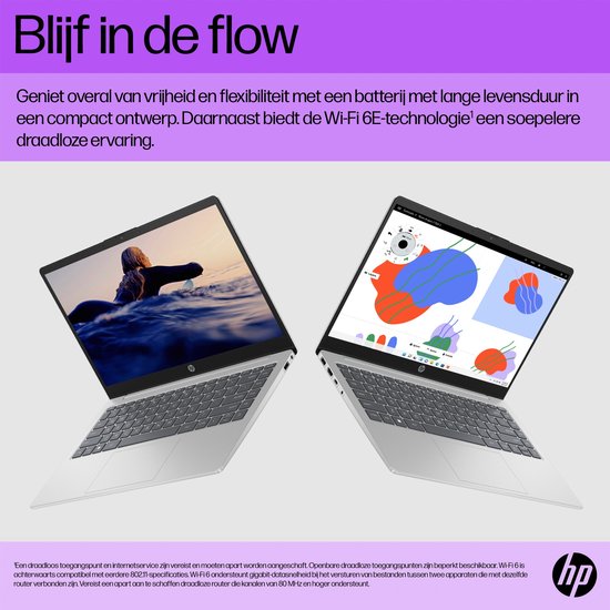HP 14-em0957nd Laptop – 14 inch Full HD – Ryzen 5 7520U