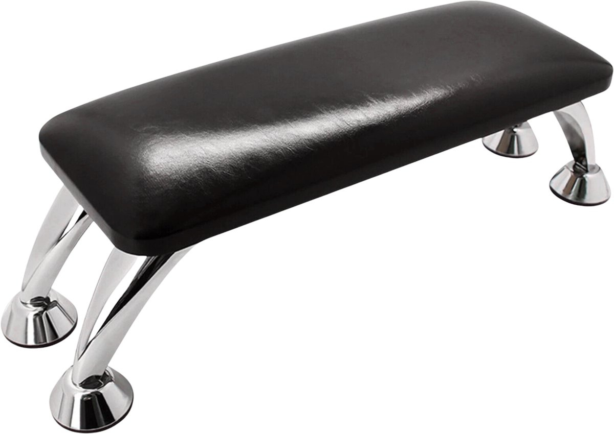 Guardian Beauty Nagelarmsteun - Leren - Handkussen - Zwart - Nagelstylisten en Salons