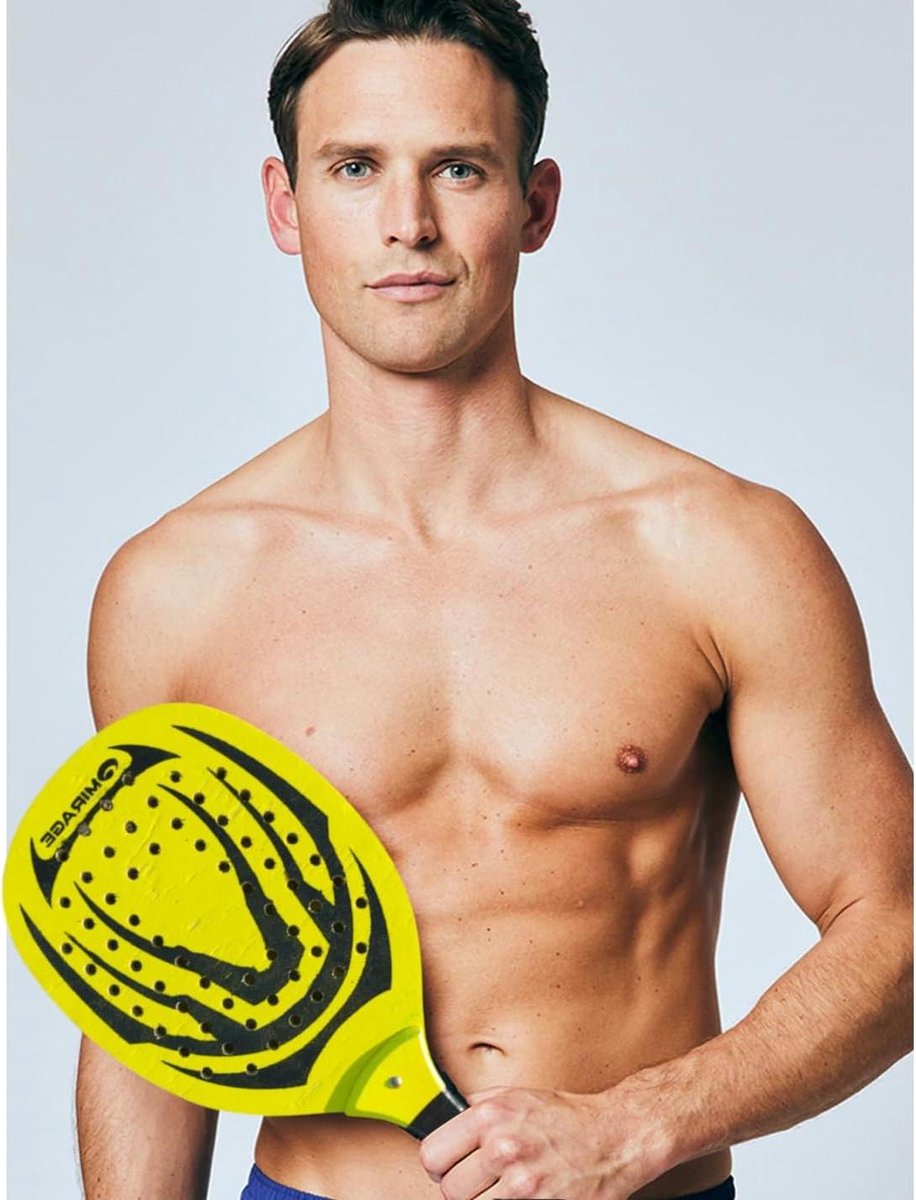 Zeeracket houten strandracket met bal tennis spelletjes voor volwassenen jongens kinderen paar 2 stuks 45 x 21 cm