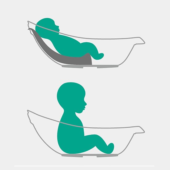 Mininor babyzitje voor baby bad - newborn stoeltje van Merkloos — afbeelding 2