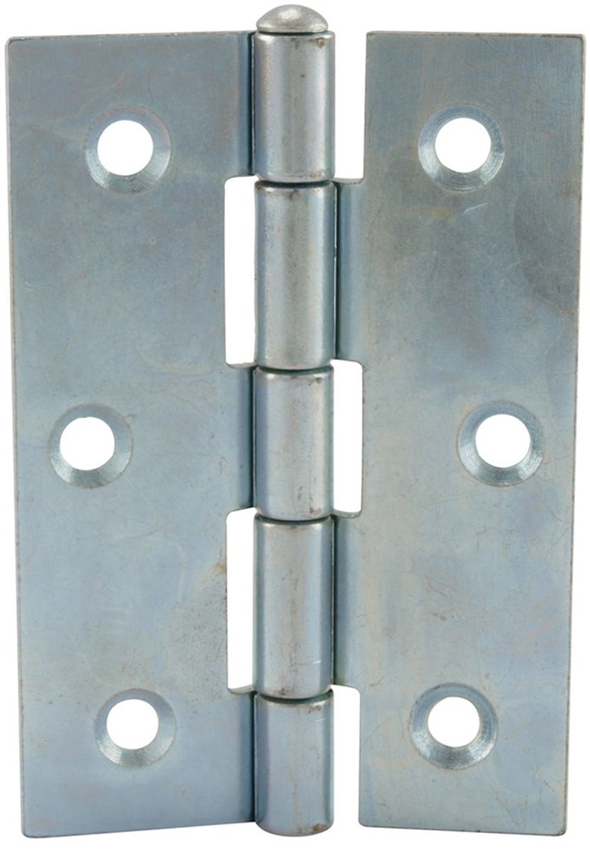 Ivana Smal Klepscharnier 65x45mm Gegalvaniseerd Gezet Rechte Hoek Met Losse Pen