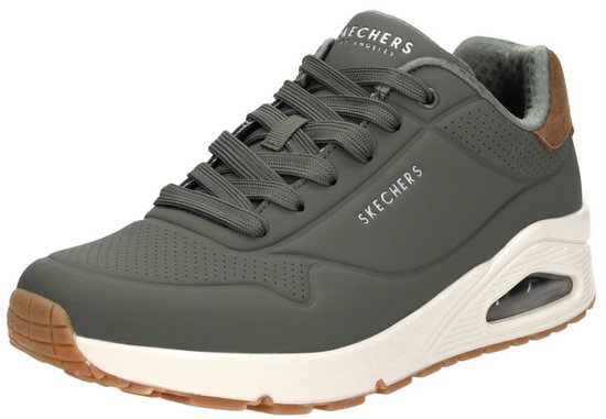 Skechers Uno - Baskets pour femmes basses Suited On Air - vert - Taille 47,5