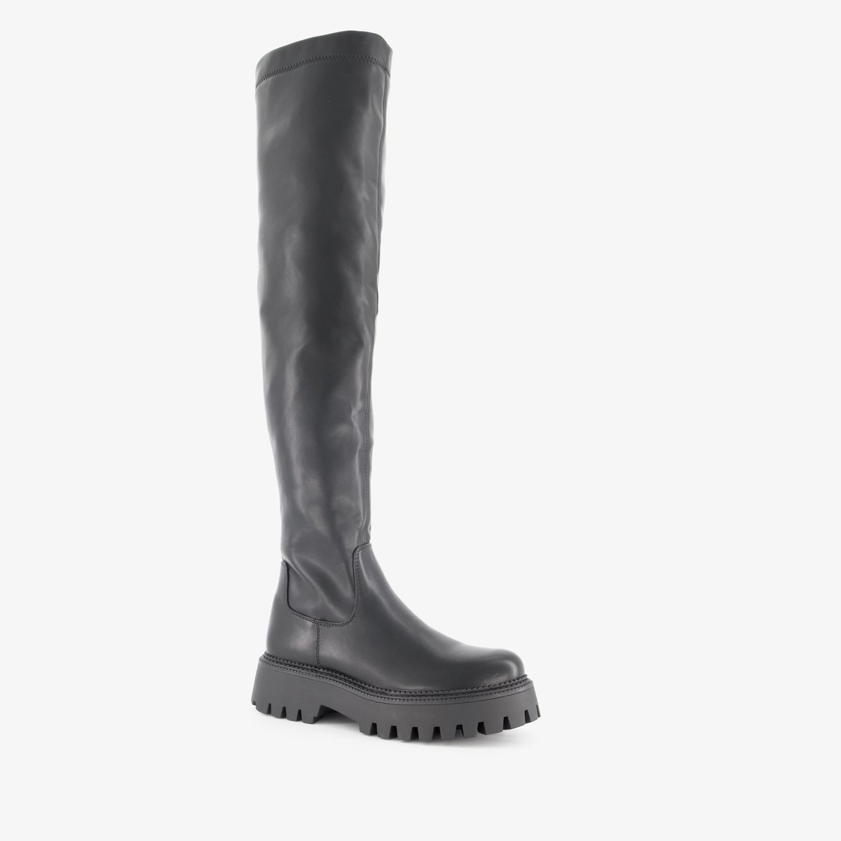 Blue Box hoge dames boots zwart - Maat 40