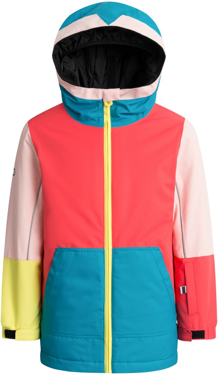 WeeDo Winterjacke COSMO LOVE Pink_rosa_petrol