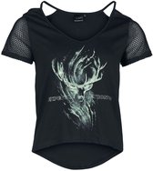 Harry Potter Expecto Patronum Dames T-shirt - zwart - S