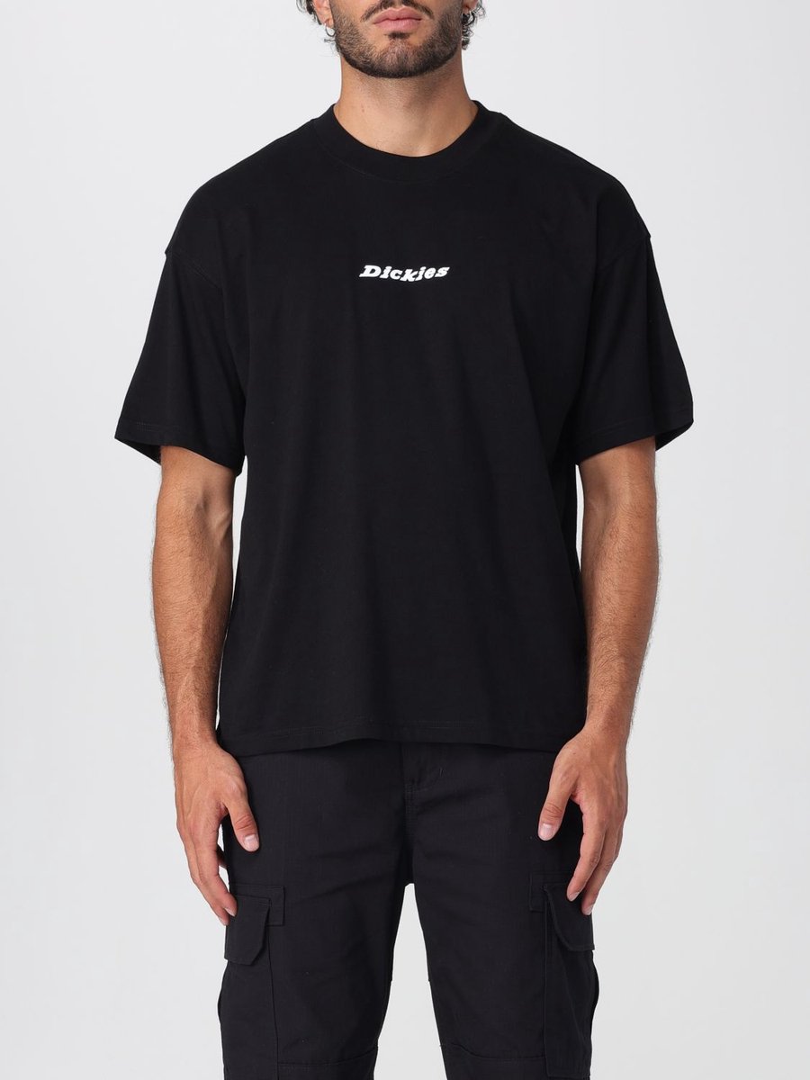 Relaxed Fit Short Sleeve T-Shirt Comfortable Everyday Wear Zwart