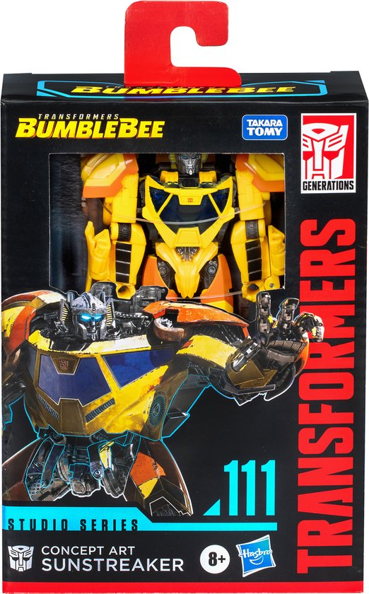 Transformers: Bumblebee Studio Series Deluxe Class Action Figurine Concept Art Sunstreaker 11 cm