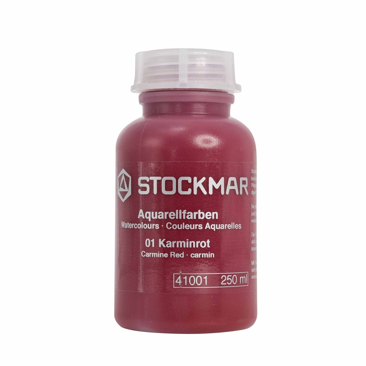 Stockmar Aquarelverf 250 ml - karmijnrood