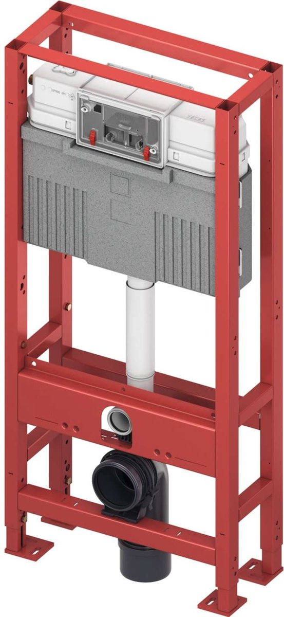 Tece - Voorwandinstallatie voor hangende toiletten, hoogte 1,12 m 9500393