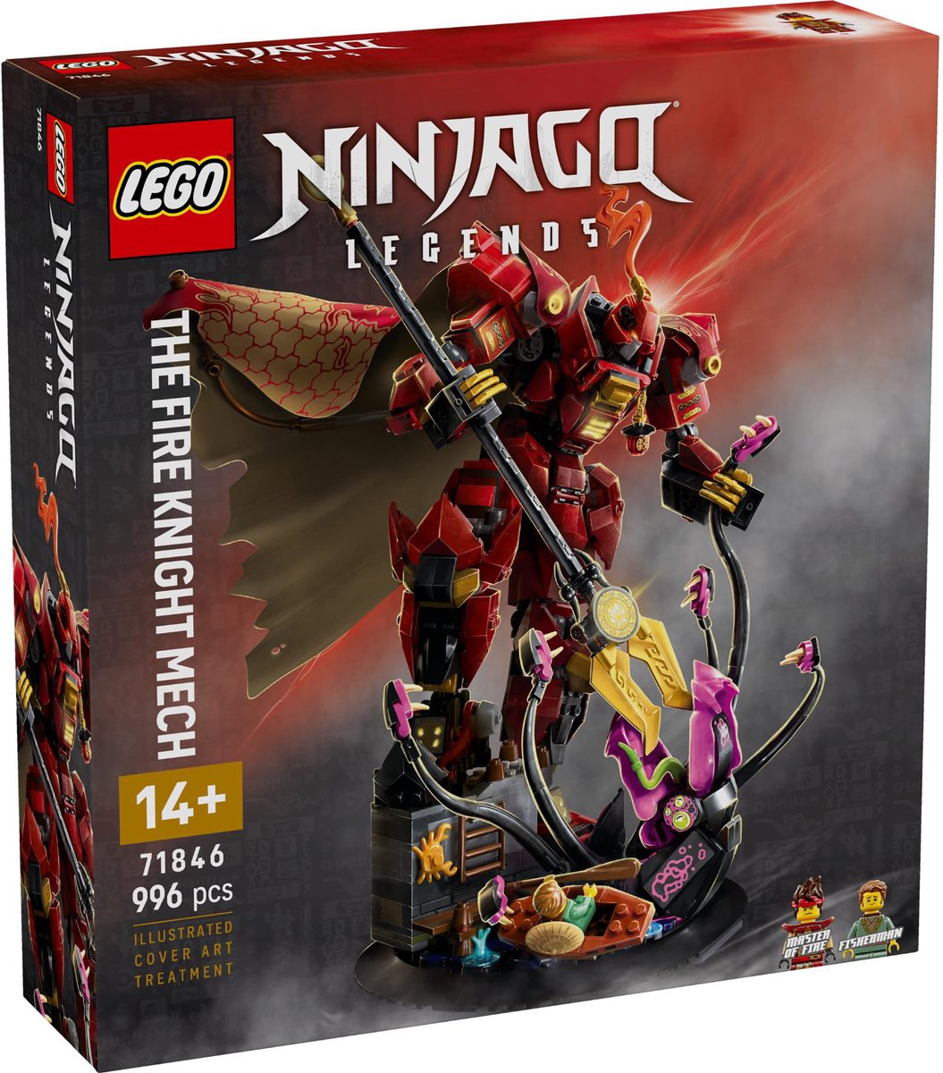 LEGO 71846 Ninjago De Vuurriddermecha