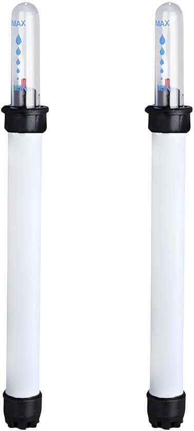 Waterpeilindicator, voor planten, 16,5 cm, waterniveau-indicator, kamerplanten, waterniveau-indicator, kunststof waterindicator voor tuinieren, potplanten (WP3, WP3, 10, WP3