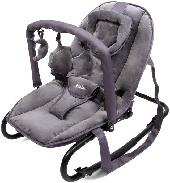 Baninni Velvet Wipstoel Malena Grijs