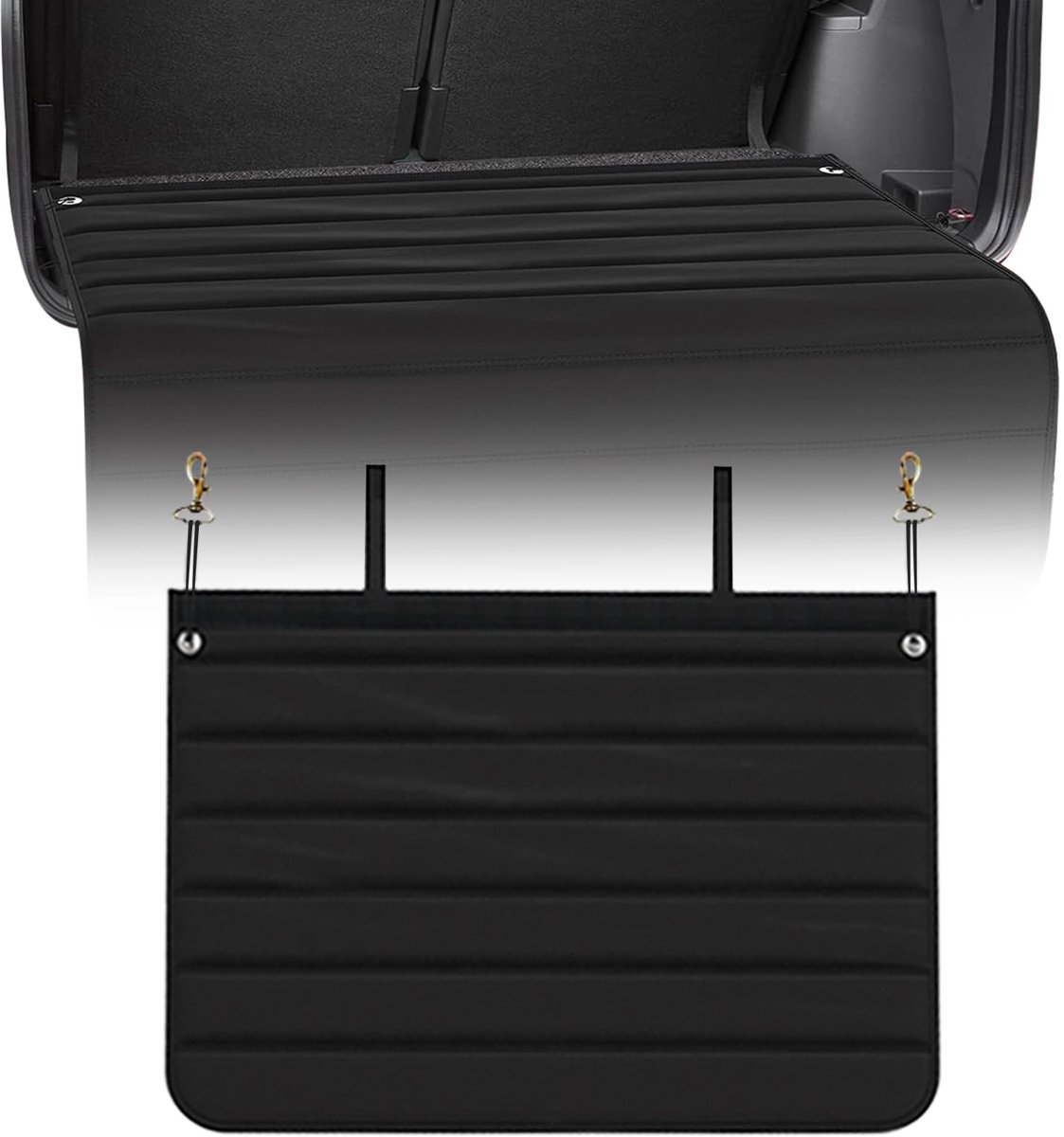 Ibenzoa® Universele Kofferbakbescherming en Bumper Bescherming voor Huisdierenvervoer in Auto's
