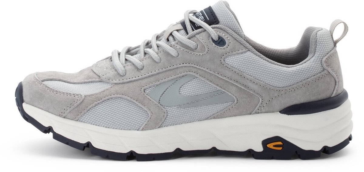 camel active Sneakers van nubuckleer - Maat womenswear-38 - Grijs
