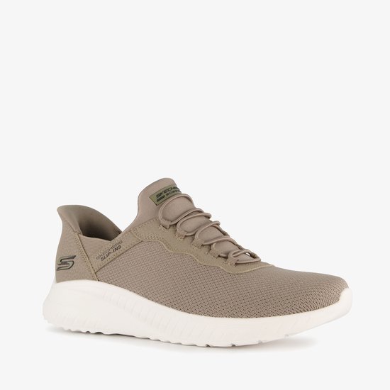 Skechers Slip-ins Bobs Sport baskets femme beige - Taille 37 - Confort Extra - Mousse à mémoire de forme