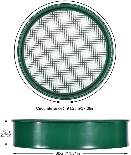 Unyqoos® 4-in-1 multifunctionele tuinzeef met verwisselbare inzetstukken voor diverse toepassingen van Merkloos	 — afbeelding 4