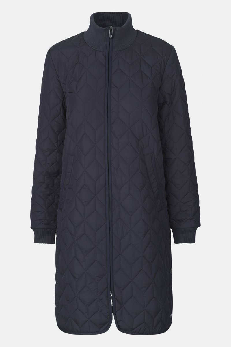 Gewatteerde jas ART06 660 Dark Indigo