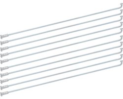 10 stuks 2.2mm fiets spaken van roestvrij staal 13G duurzame spaken voor fiets driewieler wiel accessoires (220MM)