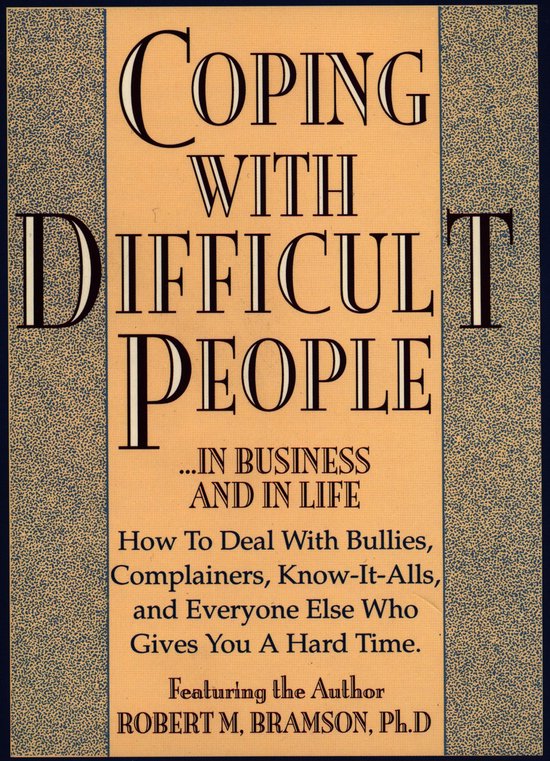 Coping With Difficult People - cover