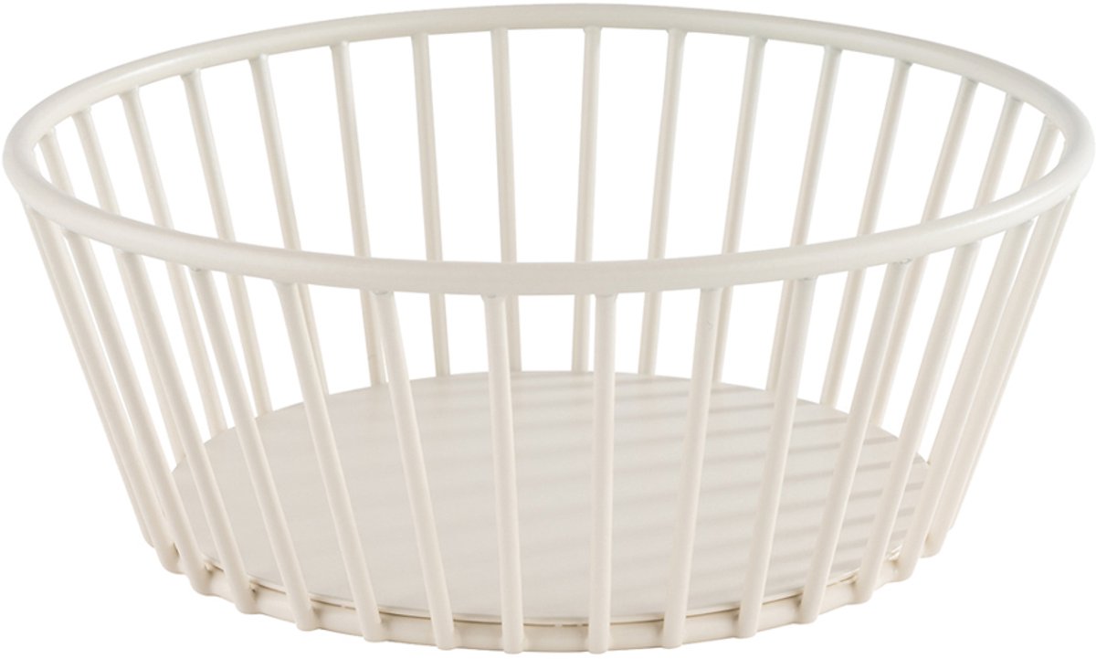 APS brood- en fruitmand URBAN, rond, 200 mm, wit