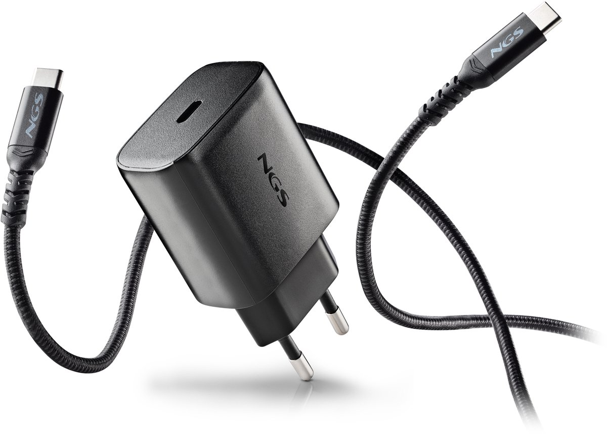 NGS BUD 45W-C Universeel Zwart AC Snel opladen Binnen