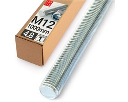 LUN FIX - Draadstang M12 gegalvaniseerd 1000 mm - 1 stuk