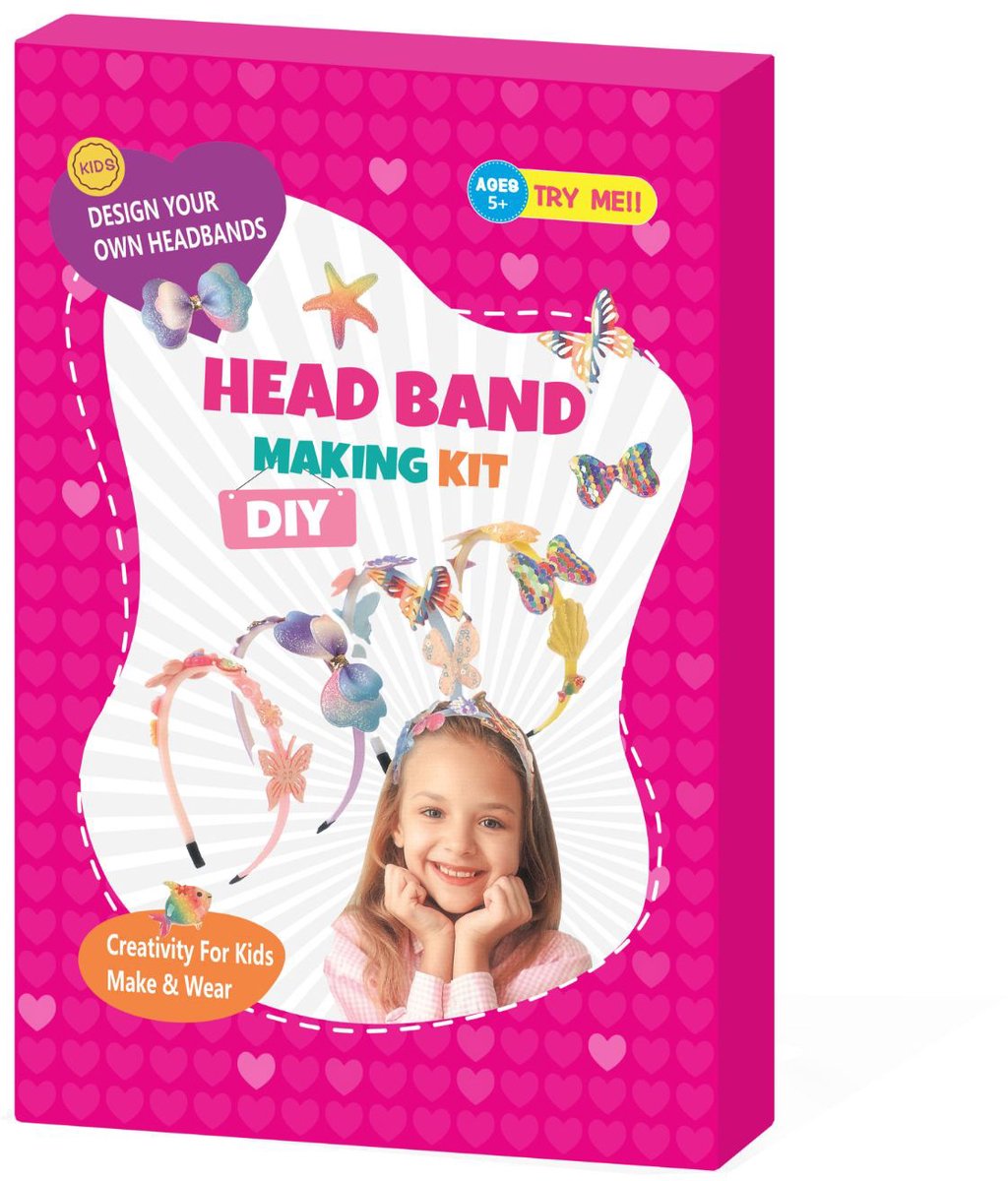 Haarbanden set haaraccessoire multicolor voor kinderen en tieners.