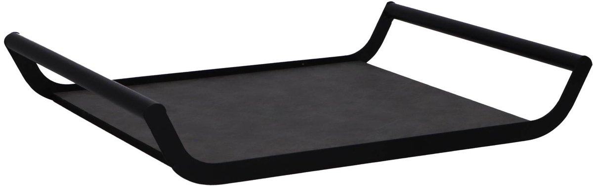 Dienblad Flo grijs speelgoed karton educatief spel 37 cm multicolor.