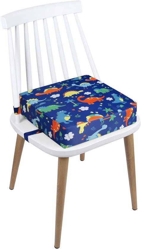 Lexium Stoelverhoger voor Eetkamerstoel - Zitverhoger Peuter Eettafel - Kinderen - Booster Seat - Zitkussen Tafel - Zitverhoger Voor Kinderen & Volwassenen - Stoelverhogers Voor Eettafel - Memory Foam Verhoogkussen - Ergonomisch Comfort