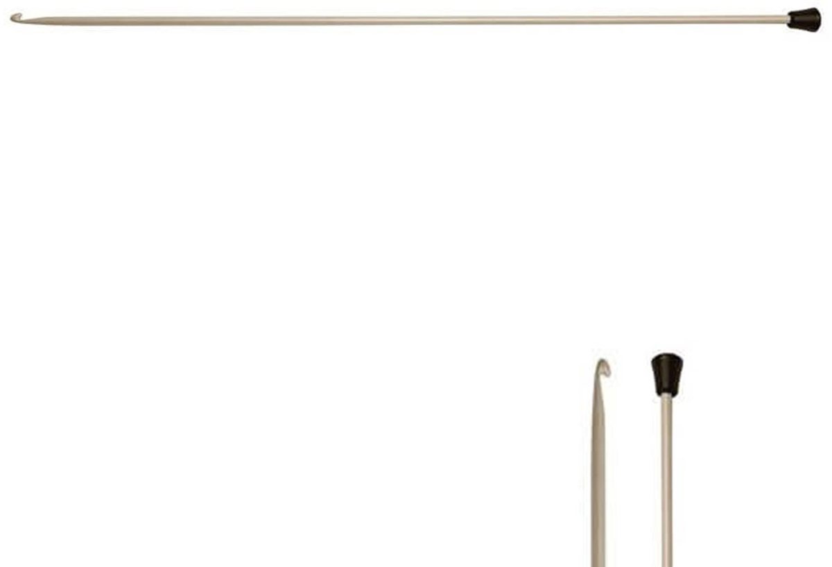 KnitPro Tunische haaknaalden aluminium 30cm