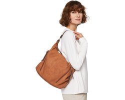 Tom Tailor - TTCAIA tasje van imitatieleer - Maat ONESIZE - cognac / brandy