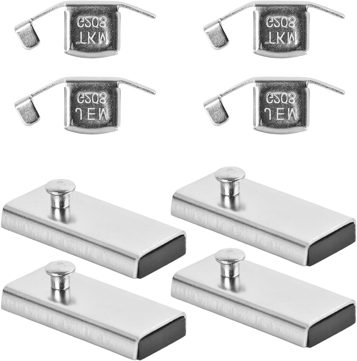 ByShane - Magnetische Seam geleiderails voor naaimachine - 4 stuks - Universele magneetgeleiding