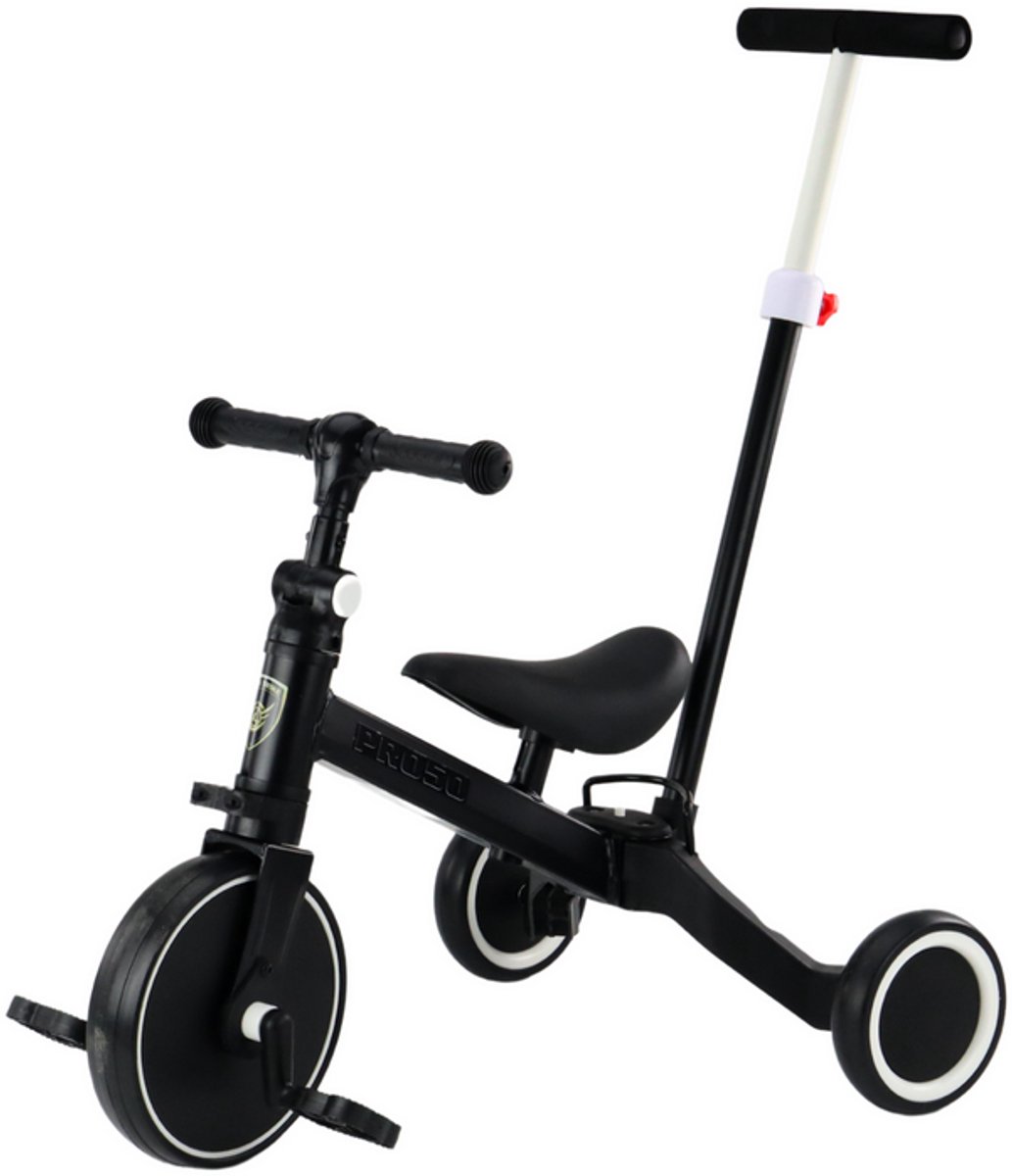Playos 3-in-1 Loopfiets met Duwstang thumbnail 2