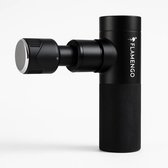 Flamengo Mini Massage Gun – Inclusief Hot & Cold Kop | Staal Design | Ultralicht, Stil en Draadloos | Krachtige Spiermassage + Warmte & Koude Therapie - massage apparaat pistool INCL set