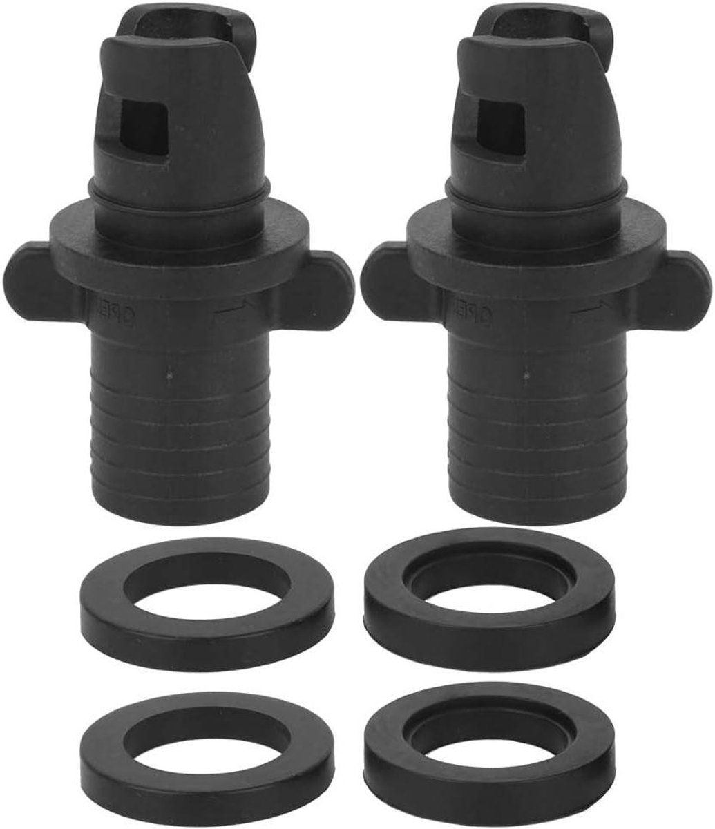 Allecto Plus - Luchtklep Connector Plastic Ventiel Adapter voor Kajak Opblaasbare Boot - Surfplank Accessoire - Vervanging Entree & Uitgang