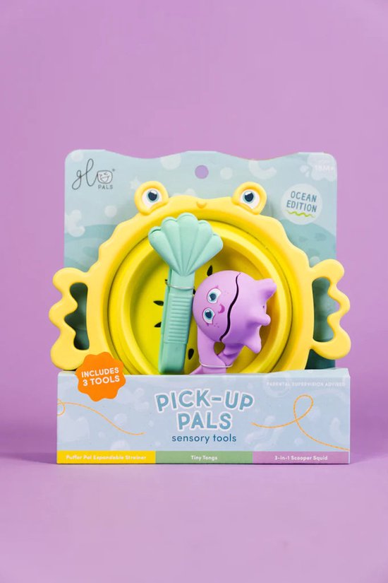 Glo Pals Pick Up Pals - sensory speelgoed - badspeelgoed van Glo Pals — afbeelding 2