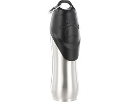 Inovra Plus - Draagbare drinkfles honden 750 ml - Reis waterdispenser - Grote honden - Kamperen - Makkelijk water geven - Handig voor onderweg