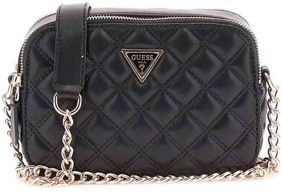 GUESS sac à épaule bandoulière Giully II Camera Bag Black noir