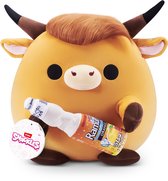 Snackles Super Sized 35 cm, nijlpaard (Cinnabon), van ZURU Knuffelig Squishy Comfort 35 cm pluche met licentiesnack merkaccessoire (nijlpaard Snackles Super Sized 35 cm, nijlpaard (Cinnabon), van ZURU Knuffelig Squishy Comfort 35 cm pluche met licentiesnack merkaccessoire (nijlpaard