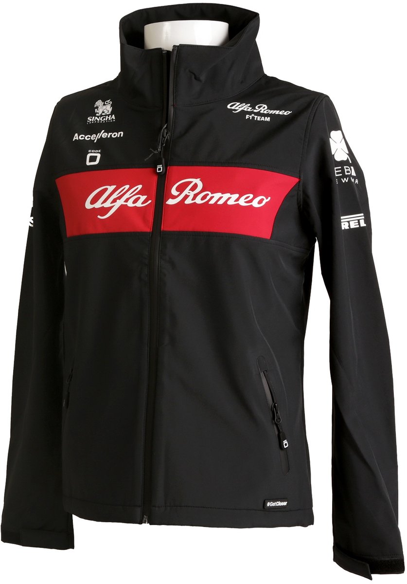 Alfa Romeo F1 Racing Team Soft Shell Jack voor dames, maat M