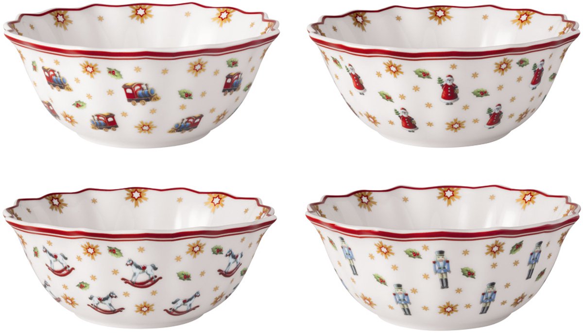 Villeroy & Boch Toy's Delight Anniversary Schaal 0.28 L 4 Stuks