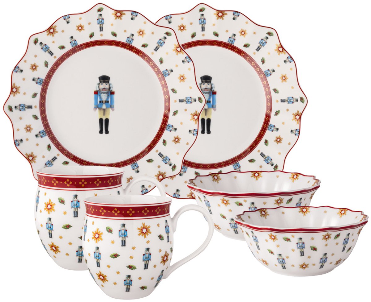 Villeroy & Boch Toy's Delight Ontbijtset Notenkraker 6-Delig