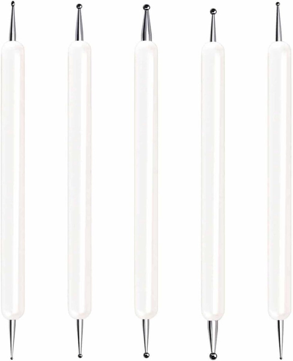 Embossing stylus set - 5 stuks met verschillende maten - tracing dotting tool voor carbon transfer papier - mandala rock schilderen - aardewerk klei craft - embossing kunst